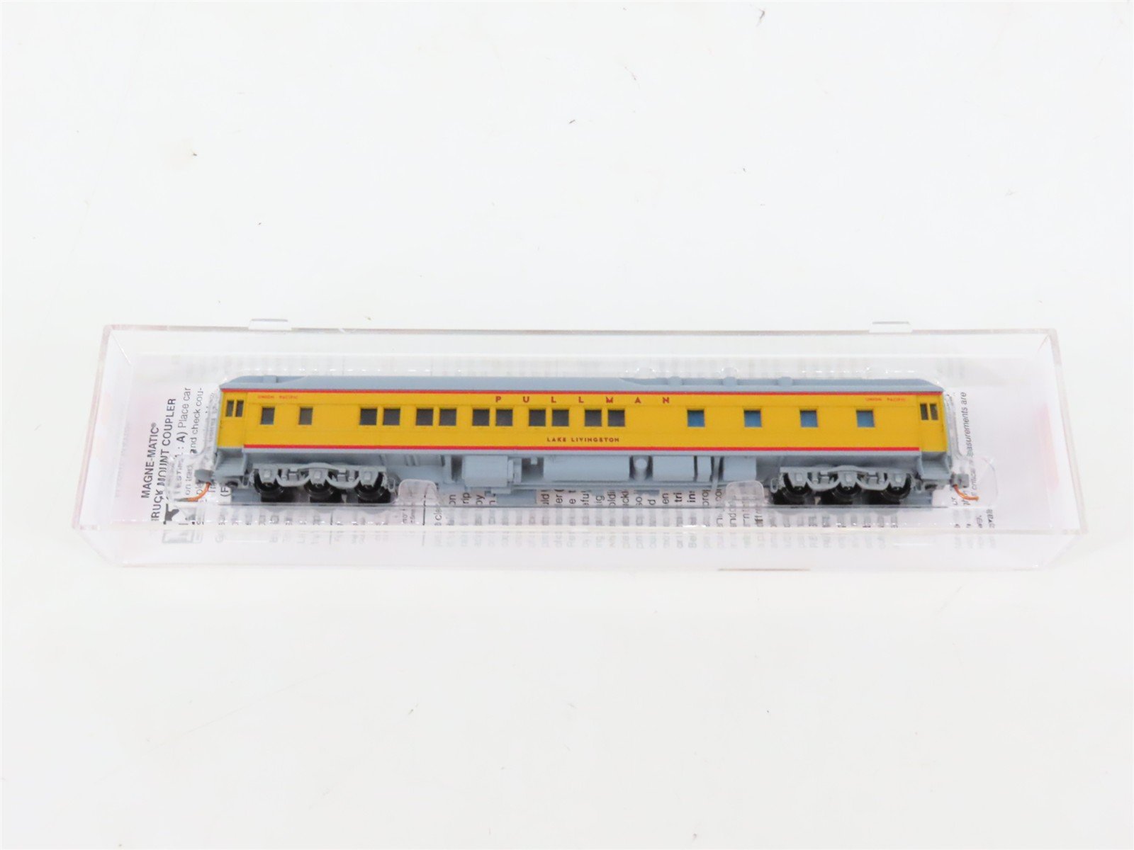 N Micro-Trains MTL 14100060 UP 83' HW Sleeper Passenger Car "Lake Livingston"