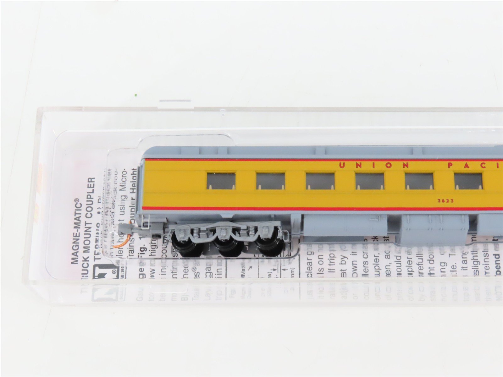 N Scale Micro-Trains MTL 14600060 UP Union Pacific HW Diner Passenger Car #3623