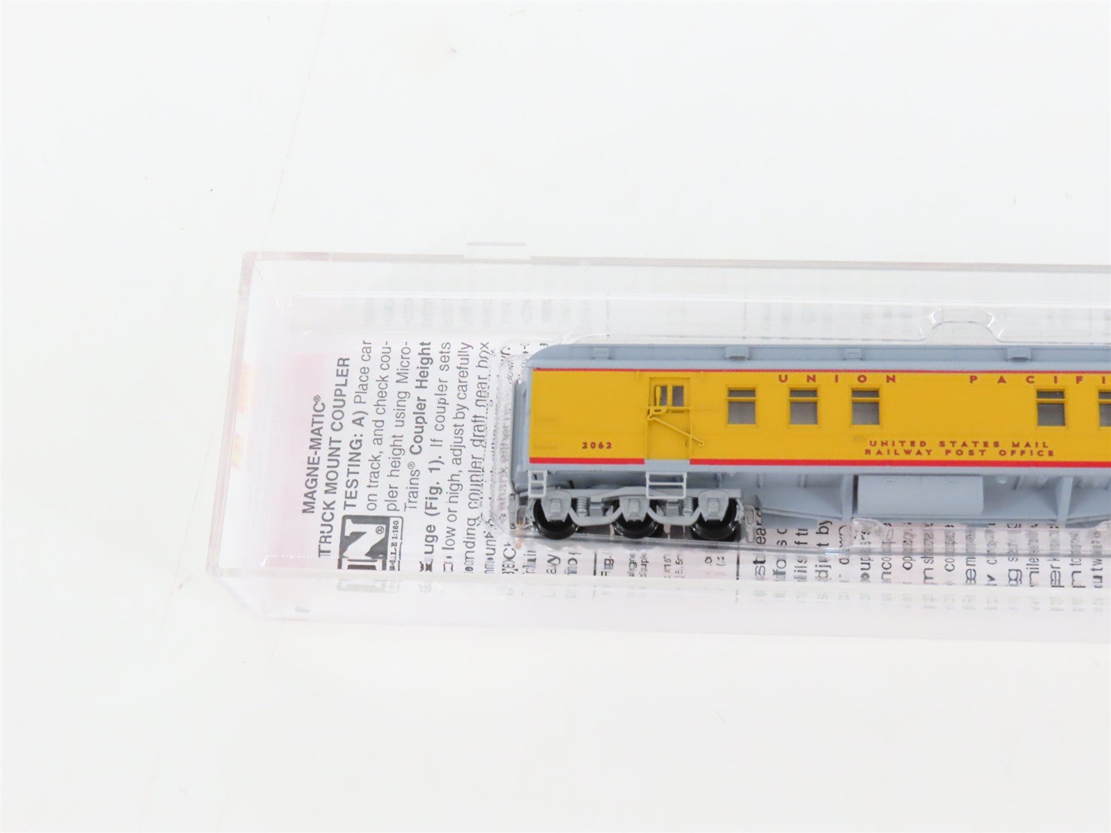 N Scale Micro-Trains MTL 14000060 UP Union Pacific RPO HW Passenger Car #2062