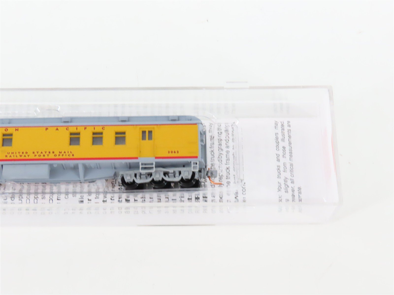 N Scale Micro-Trains MTL 14000060 UP Union Pacific RPO HW Passenger Car #2062