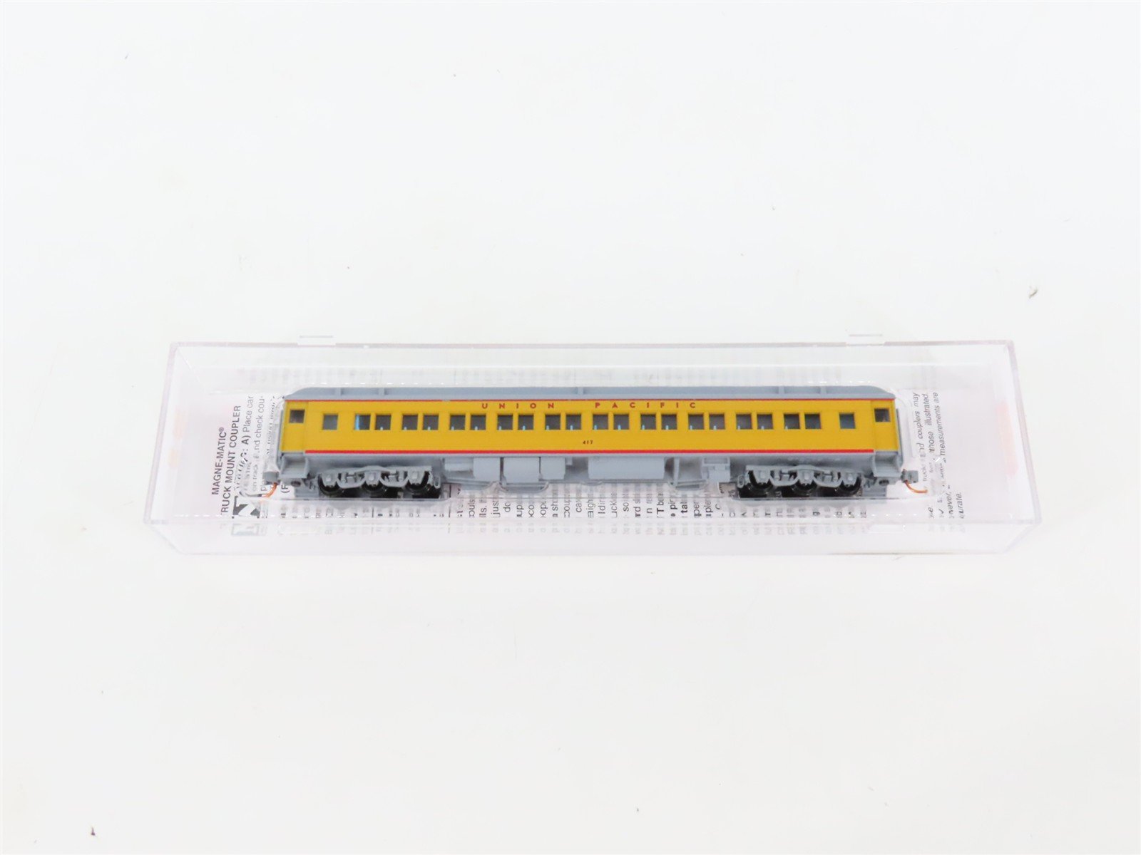 N Scale Micro-Trains MTL 14500060 UP Union Pacific Coach Passenger Car #417