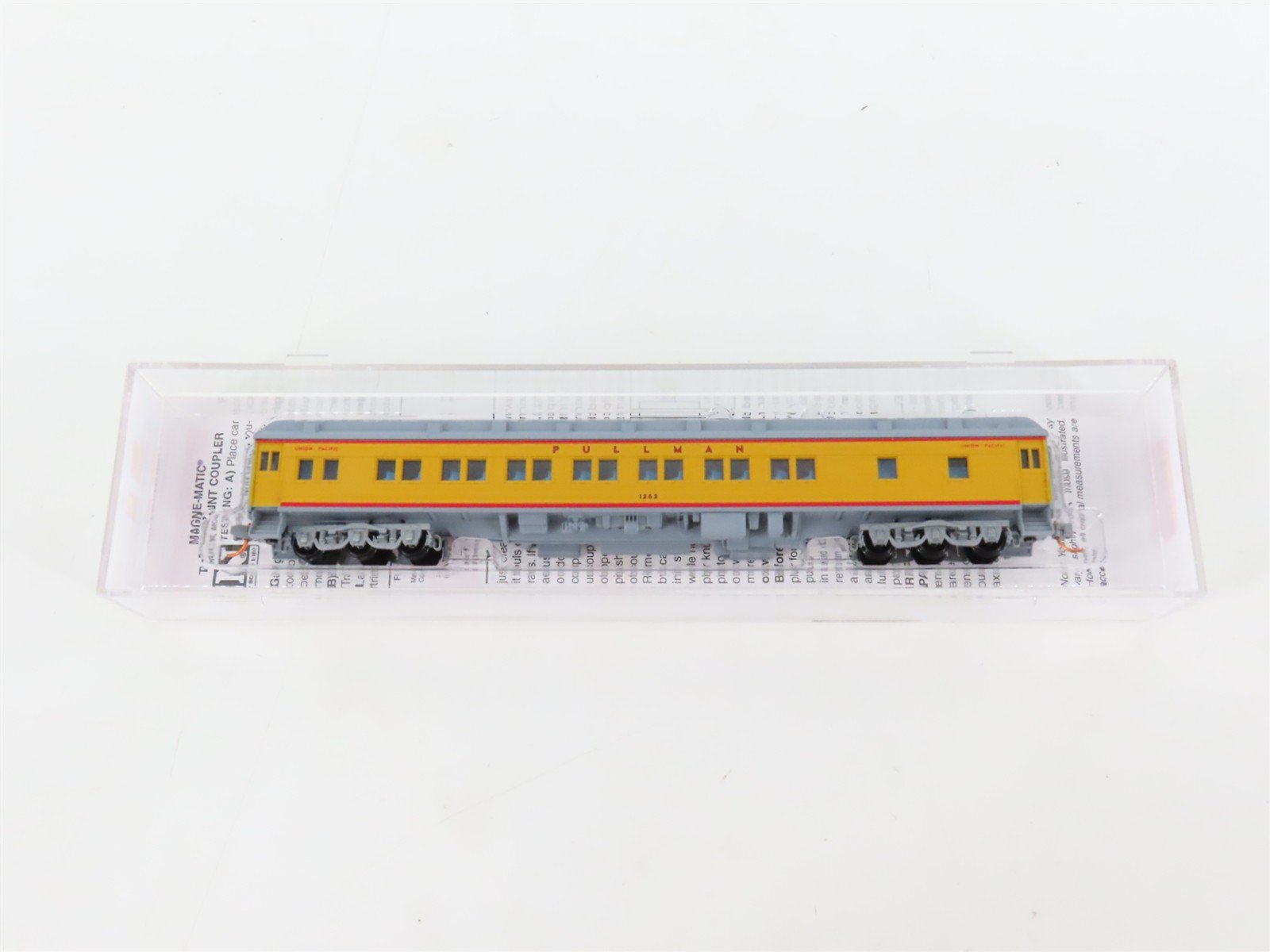N Scale Micro-Trains MTL 14300060 UP Railway 83' HW Parlor Passenger Car #1262