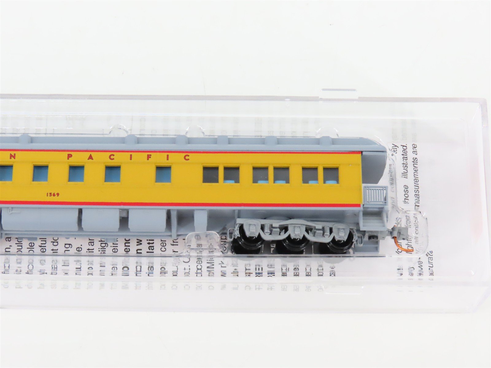 N Scale Micro-Trains MTL 14400060 UP Union Pacific Coach Passenger Car #1569