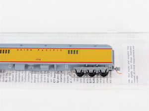 N Scale Micro-Trains MTL 14700060 UP Railway 70' HW Baggage Passenger Car #1736