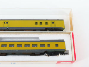 LOT of 6 N Scale Con-Cor UP Painted Scheme Obs/Coach/Baggage Passenger Cars