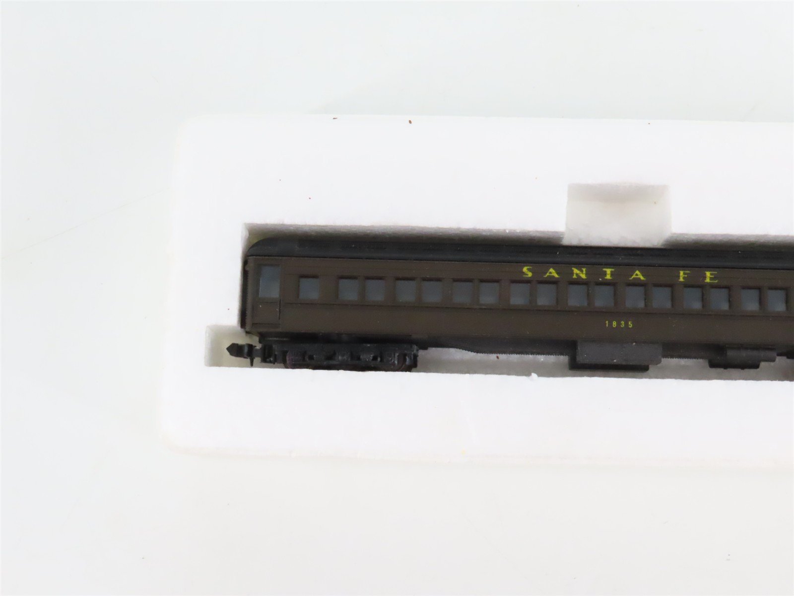 LOT of 3 N Scale AHM ATSF Santa Fe Coach/Combine Passenger Cars