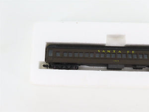 LOT of 3 N Scale AHM ATSF Santa Fe Coach/Combine Passenger Cars