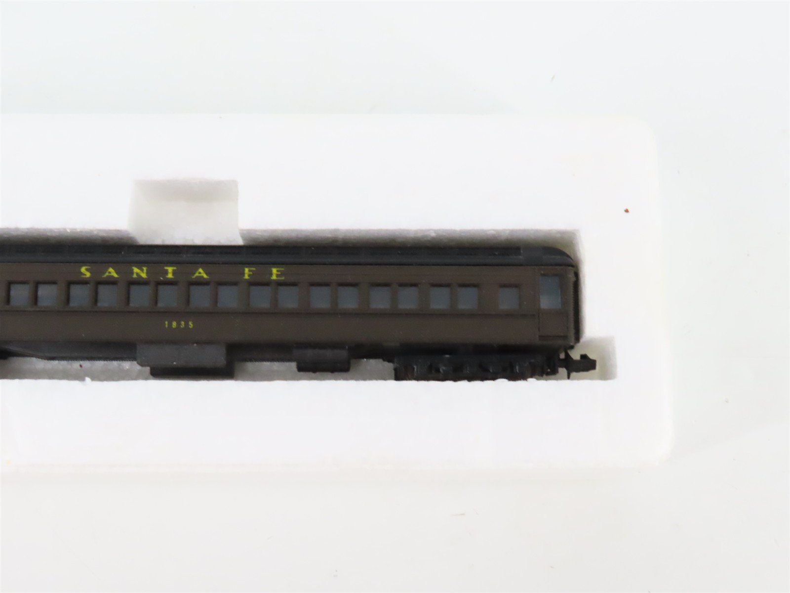 LOT of 3 N Scale AHM ATSF Santa Fe Coach/Combine Passenger Cars