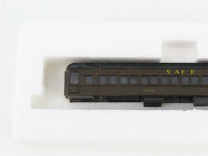 LOT of 3 N Scale AHM ATSF Santa Fe Coach/Combine Passenger Cars