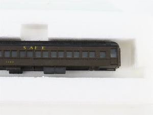 LOT of 3 N Scale AHM ATSF Santa Fe Coach/Combine Passenger Cars