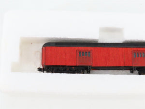 LOT of 3 N Scale AHM ATSF Santa Fe Coach/Combine Passenger Cars