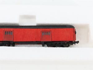 LOT of 3 N Scale AHM ATSF Santa Fe Coach/Combine Passenger Cars