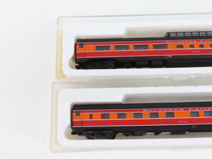 LOT of 3 N Scale Con-Cor SP Southern Pacific Dome/Obs/Coach Passenger Cars