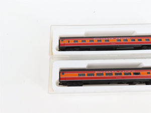LOT of 3 N Scale Con-Cor SP Southern Pacific Dome/Obs/Coach Passenger Cars