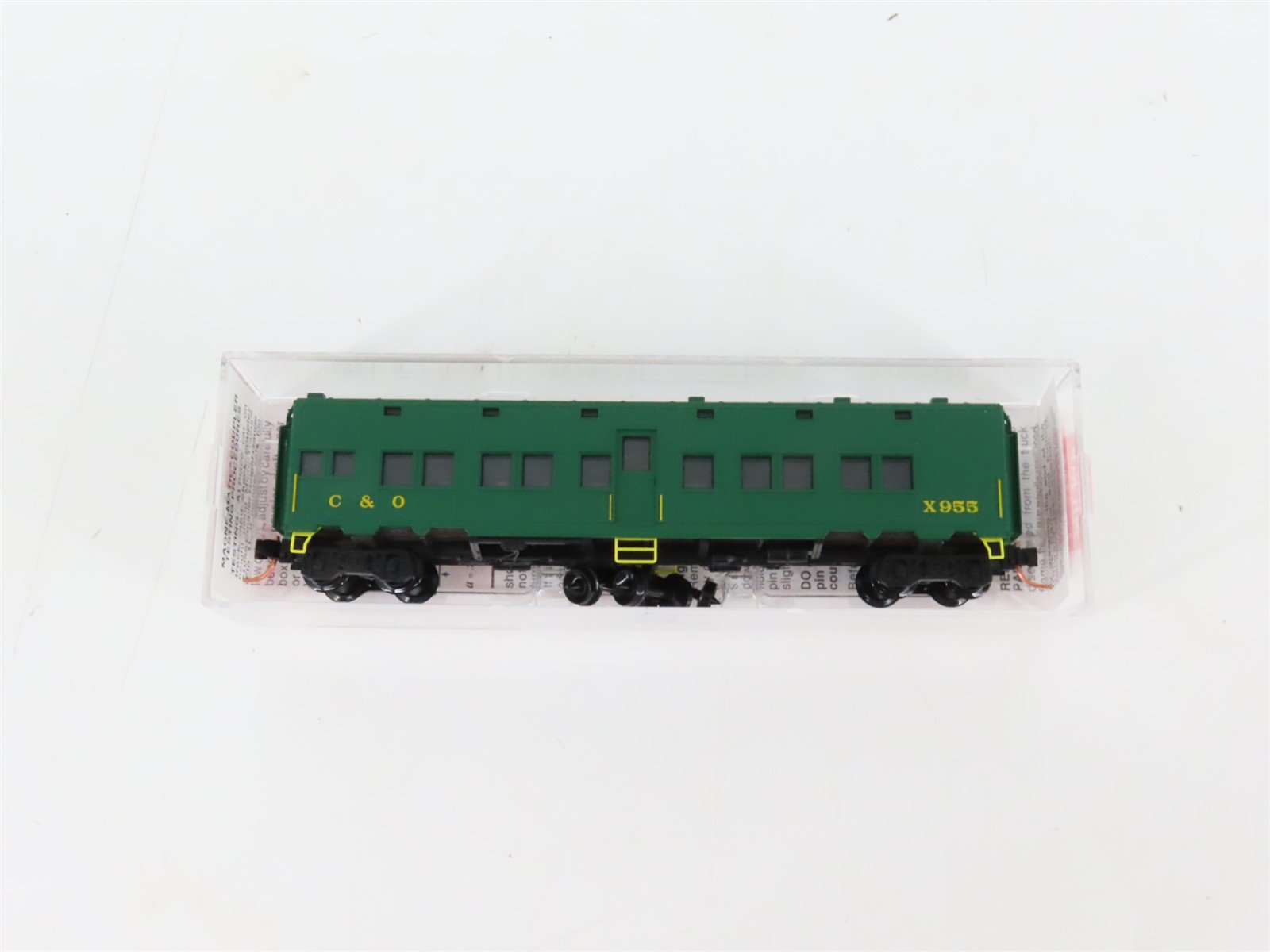 N Scale Micro-Trains MTL 116030.2 C&O Railway Troop Sleeper Passenger Car #X955