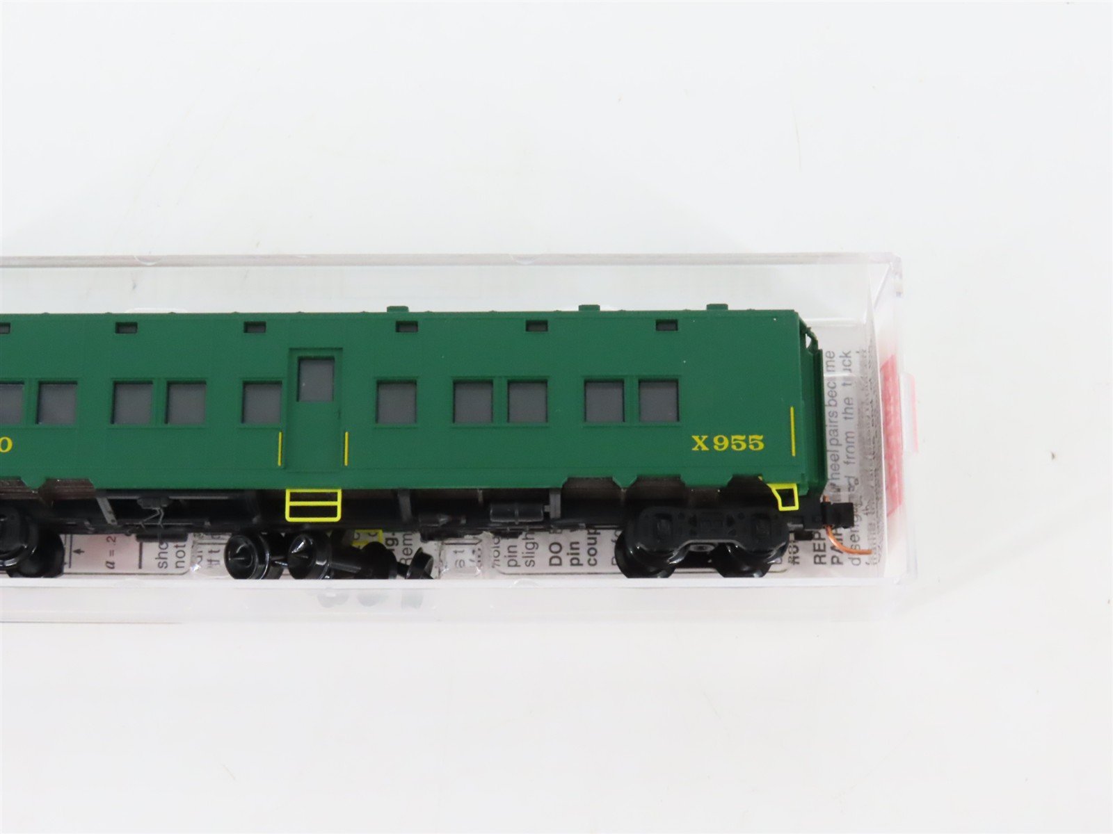 N Scale Micro-Trains MTL 116030.2 C&O Railway Troop Sleeper Passenger Car #X955