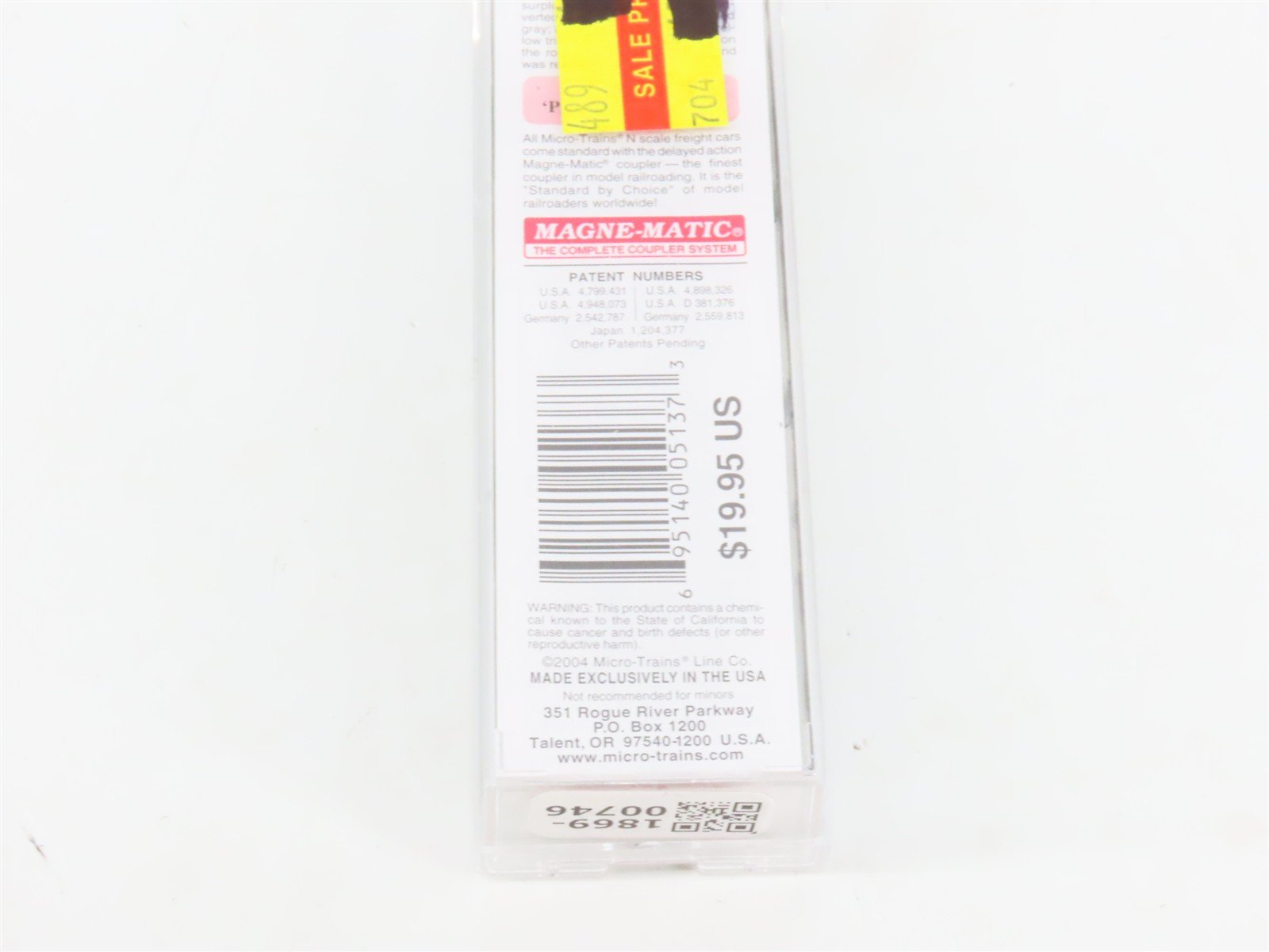 N Scale Micro-Trains MTL 116030.2 C&O Railway Troop Sleeper Passenger Car #X955