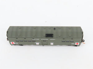 N Scale Micro-Trains MTL 118020 USA Army Troop Sleeper Passenger Car #8762