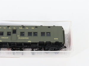 N Scale Micro-Trains MTL 116010.4 US DOD Troop Sleeper Passenger Car #9082
