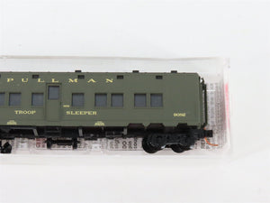 N Scale Micro-Trains MTL 116010.4 US DOD Troop Sleeper Passenger Car #9082