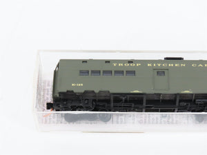 N Scale Micro-Trains MTL 118010 US Army Troop Kitchen Passenger Car #K-125