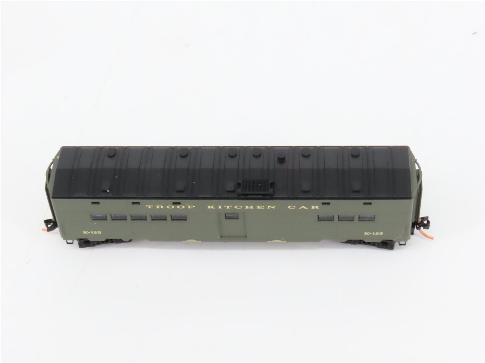 N Scale Micro-Trains MTL 118010 US Army Troop Kitchen Passenger Car #K-125