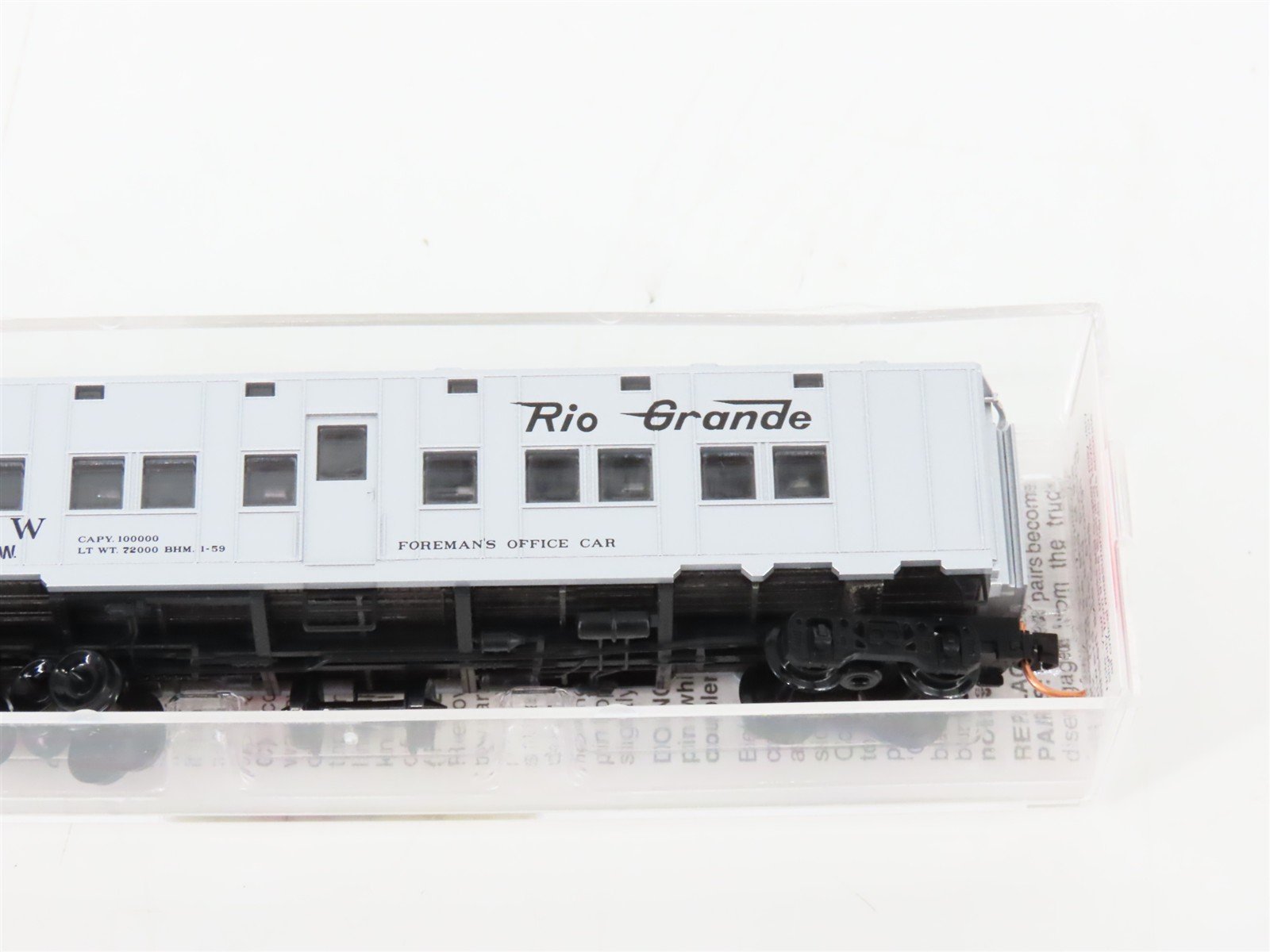 N Scale Micro-Trains MTL 116020.1 DRGW Troop Sleeper Passenger Car #AX-2410MW
