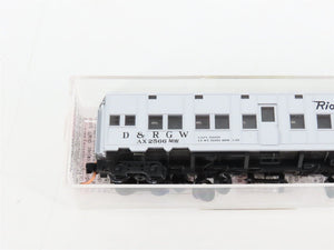 N Scale Micro-Trains MTL 116020.2 DRGW Troop Sleeper Passenger Car #AX-2566MW