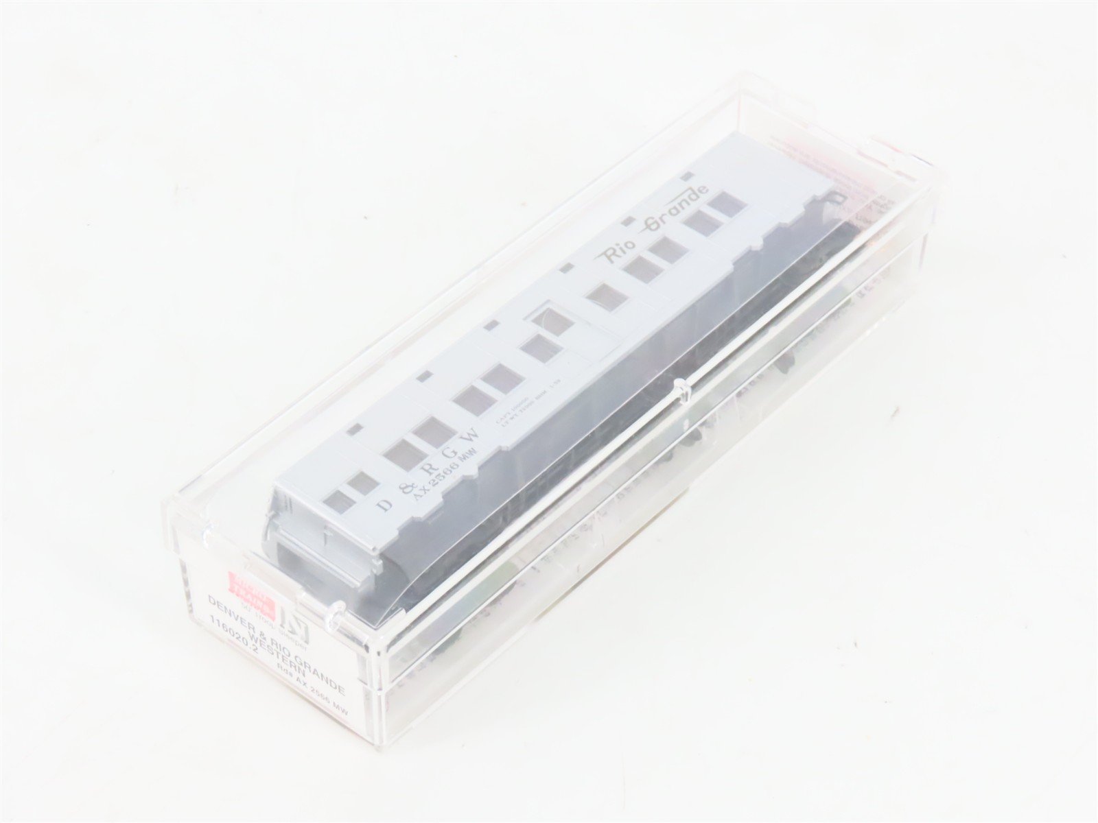 N Scale Micro-Trains MTL 116020.2 DRGW Troop Sleeper Passenger Car #AX-2566MW
