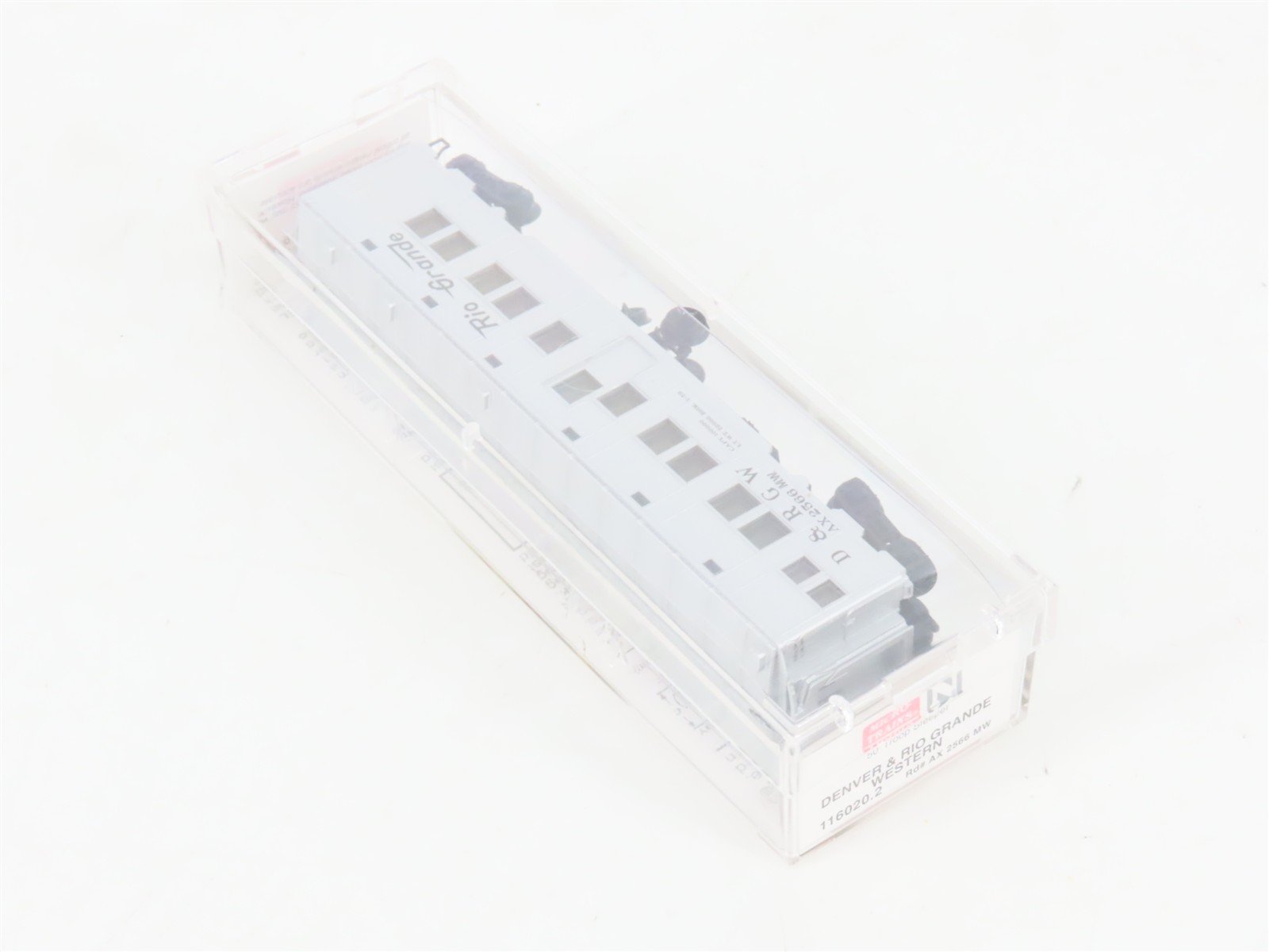 N Scale Micro-Trains MTL 116020.2 DRGW Troop Sleeper Passenger Car #AX-2566MW