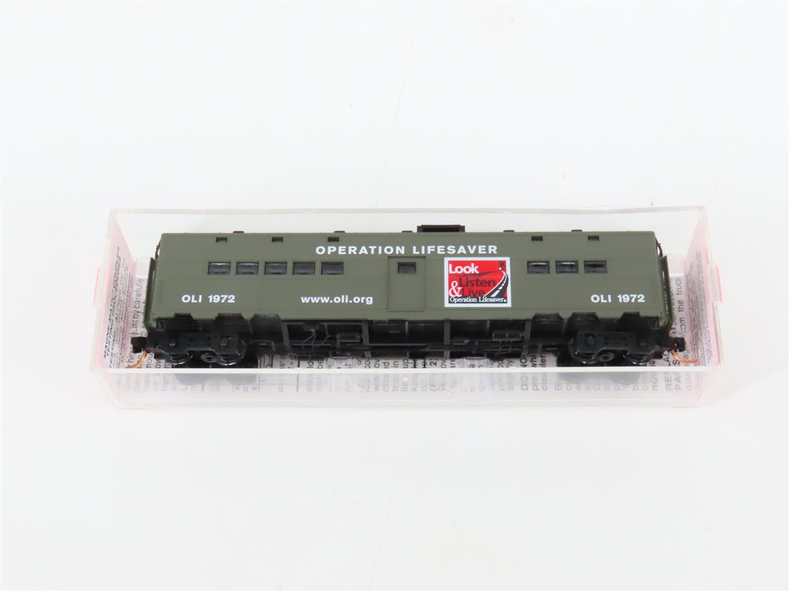 N Micro-Trains MTL NSC 05-01 Operation Lifesaver Troop Kitchen Passenger Car #19