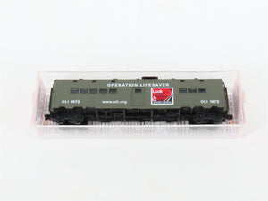 N Micro-Trains MTL NSC 05-01 Operation Lifesaver Troop Kitchen Passenger Car #19