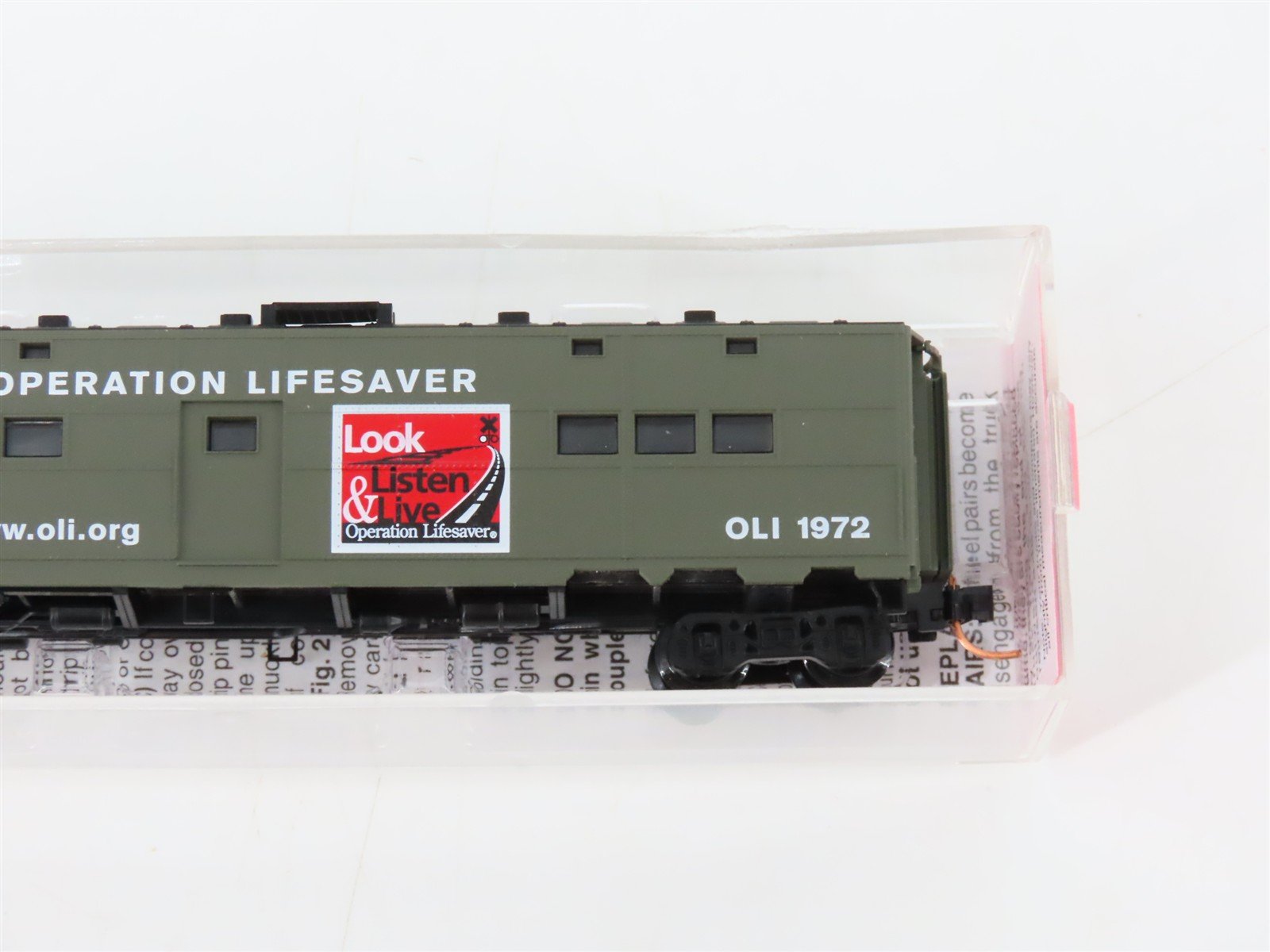 N Micro-Trains MTL NSC 05-01 Operation Lifesaver Troop Kitchen Passenger Car #19