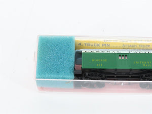 N Roundhouse 8563 CP Central Pacific 34' Overton Baggage Passenger Car #411