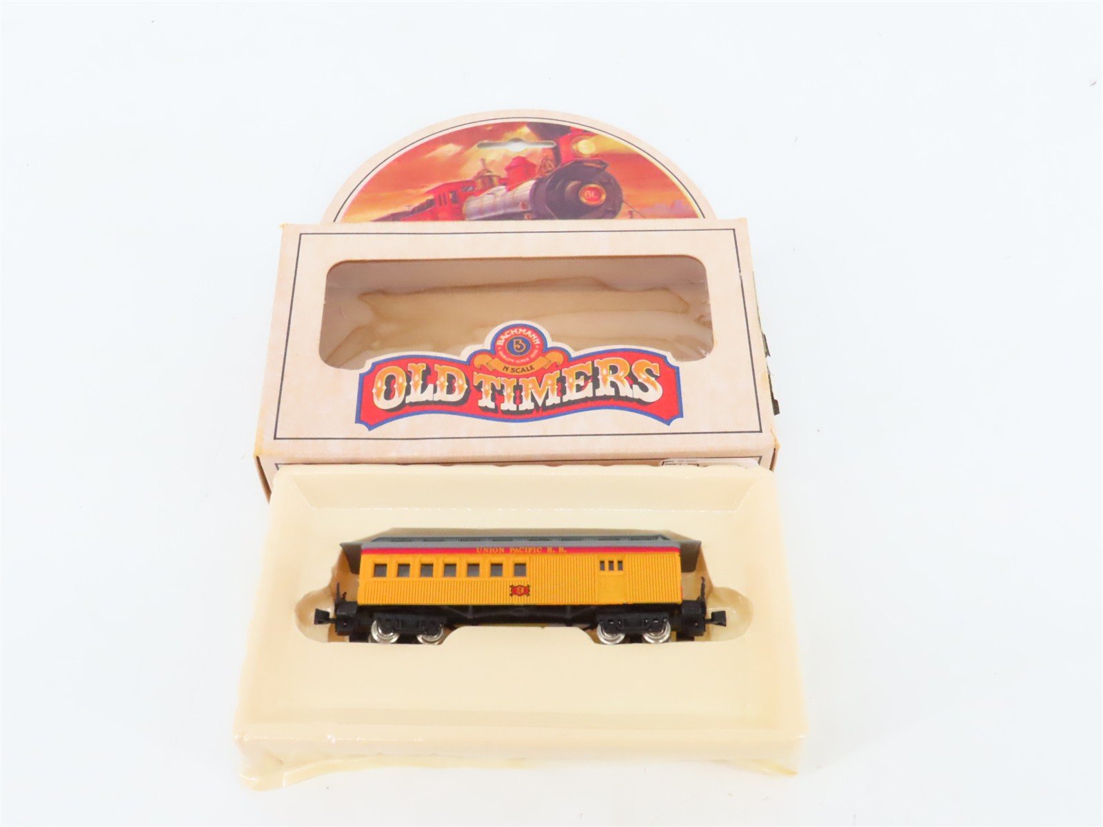 N Scale Bachmann 5570 UP Union Pacific Old Time Combine Passenger Car