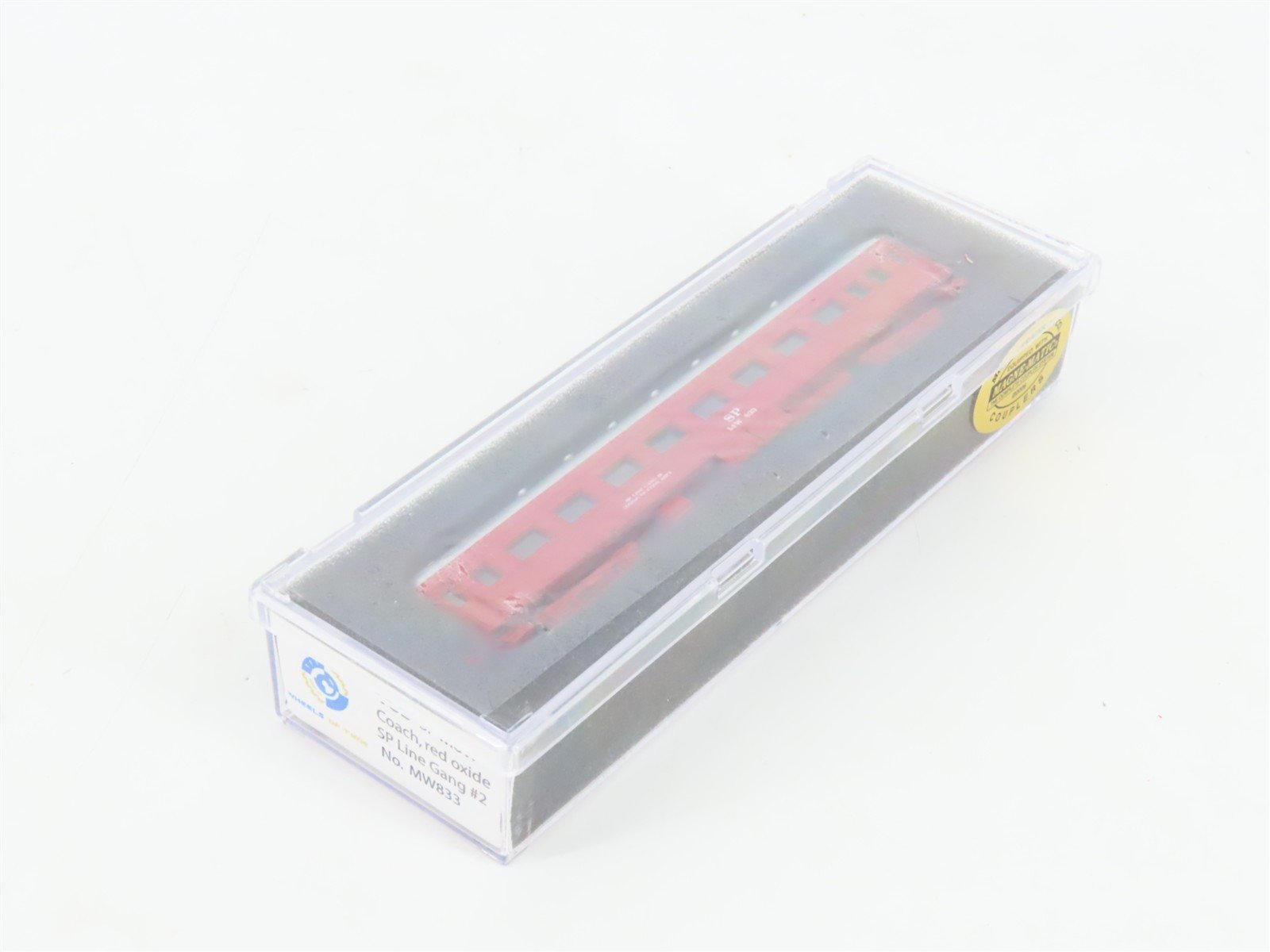 N Scale Wheels of Time 183 SP Southern Pacific Line Gang Passenger Car #MW833
