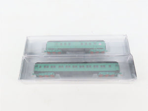 N Micro-Trains MTL NSE 13-19 UP Union Pacific MOW Crew Passenger 2-Car Pack