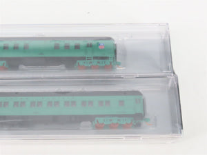 N Micro-Trains MTL NSE 13-19 UP Union Pacific MOW Crew Passenger 2-Car Pack