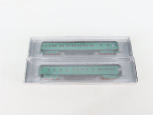 N Micro-Trains MTL NSE 13-16 UP Union Pacific MOW Crew Passenger 2-Car Pack