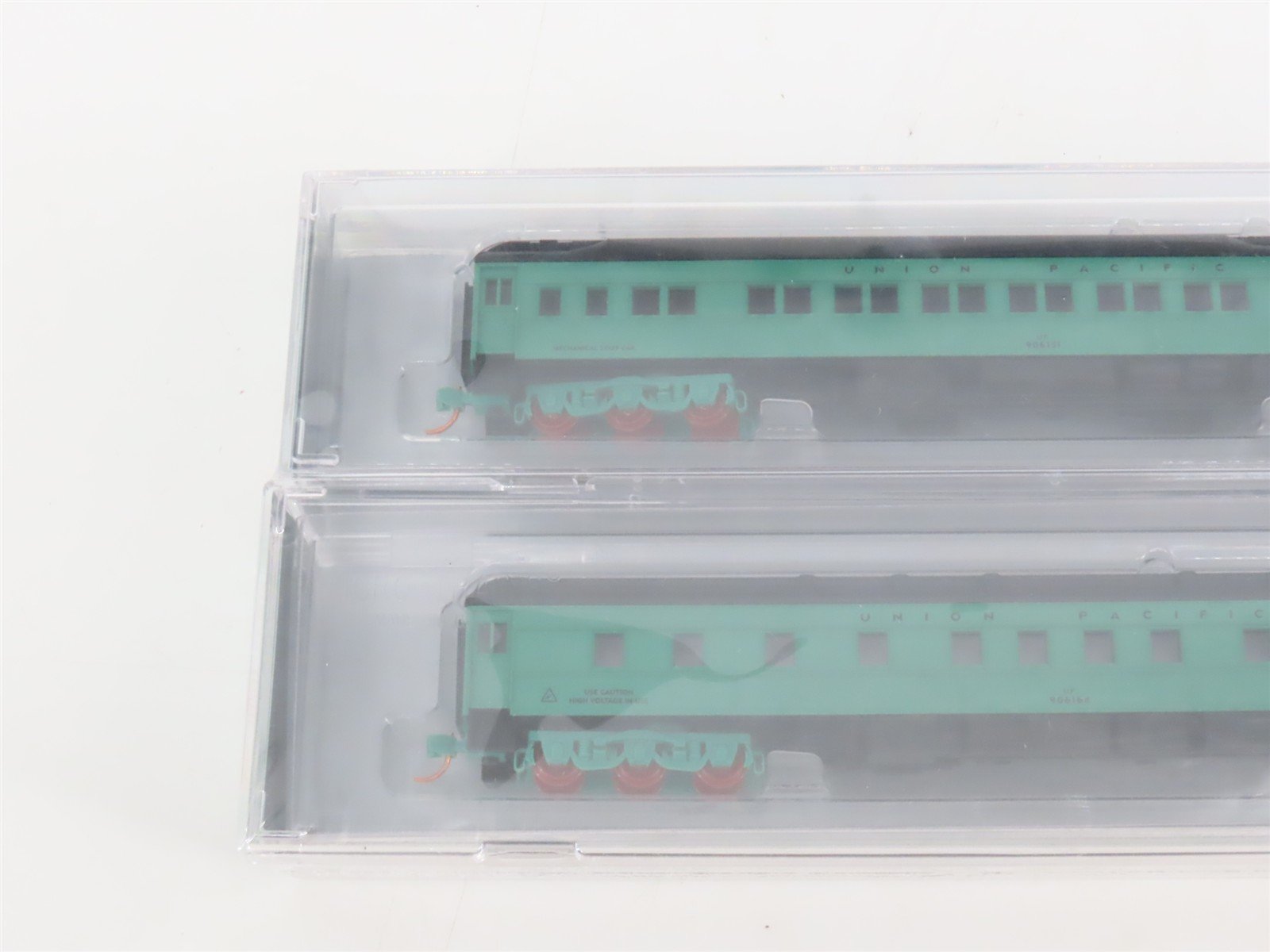 N Micro-Trains MTL NSE 13-16 UP Union Pacific MOW Crew Passenger 2-Car Pack