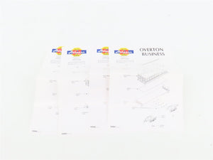 N Scale Athearn 11023 DRGW Rio Grande Overton Passenger 4-Car Set