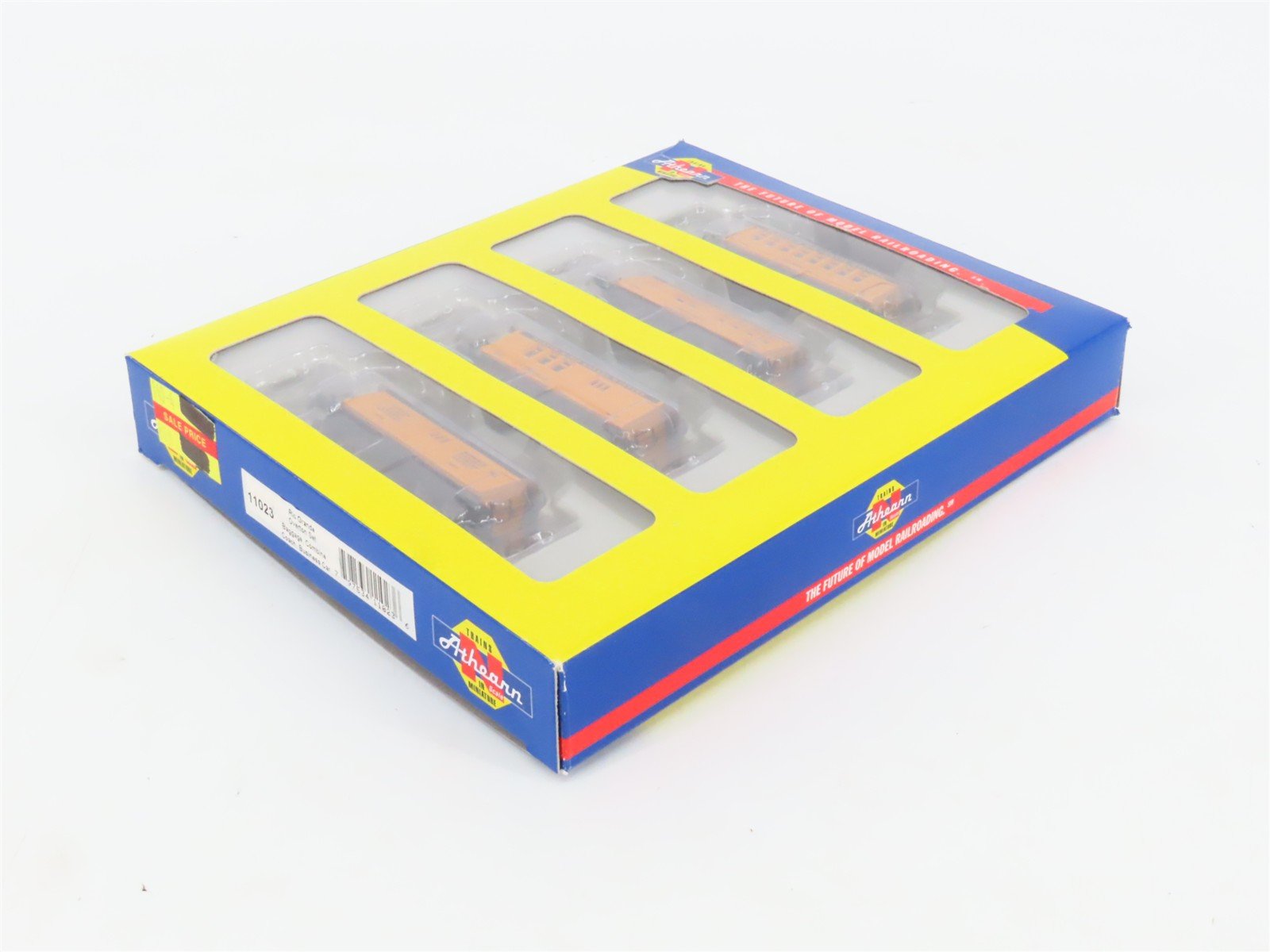 N Scale Athearn 11023 DRGW Rio Grande Overton Passenger 4-Car Set