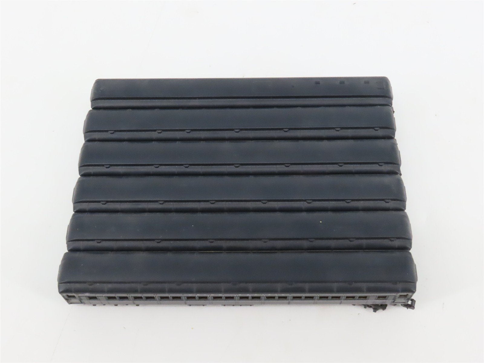 N Scale Con-Cor UP Union Pacific Hvywt Coach/Baggage Passenger 6-Car Set
