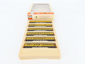 N Scale Con-Cor 0003-570013 UP Union Pacific Heavyweight Passenger 6-Car Set
