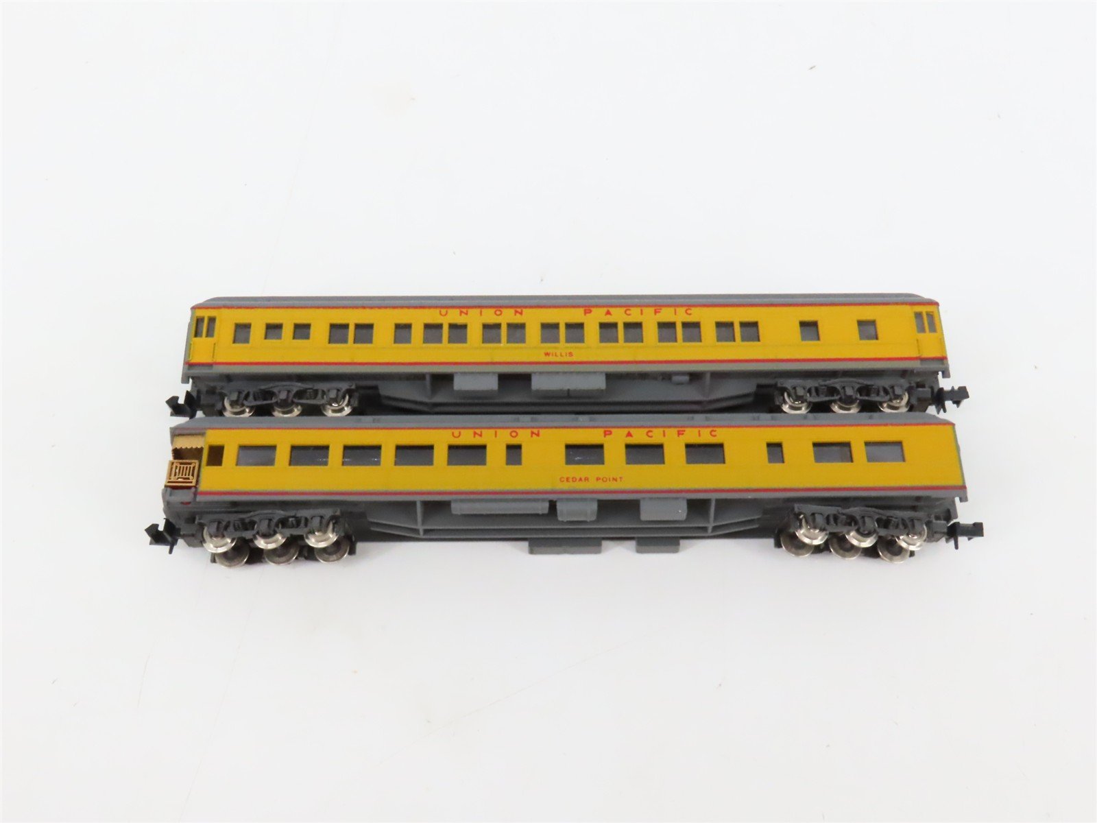 N Scale Con-Cor 0003-570013 UP Union Pacific Heavyweight Passenger 6-Car Set