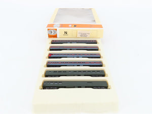 N Scale Con-Cor 0003-570000 Undecorated Heavyweight Passenger 6-Car Set