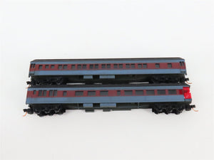 N Scale Con-Cor 0003-570000 Undecorated Heavyweight Passenger 6-Car Set