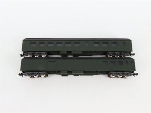 N Scale Con-Cor 0003-570000 Undecorated Heavyweight Passenger 6-Car Set