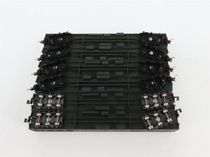 N Scale Con-Cor 0003-570000 Undecorated Heavyweight Passenger 6-Car Set