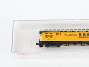 N Scale Roundhouse 89414 DRGW Rio Grande 50' Overland Passenger 4-Car Set